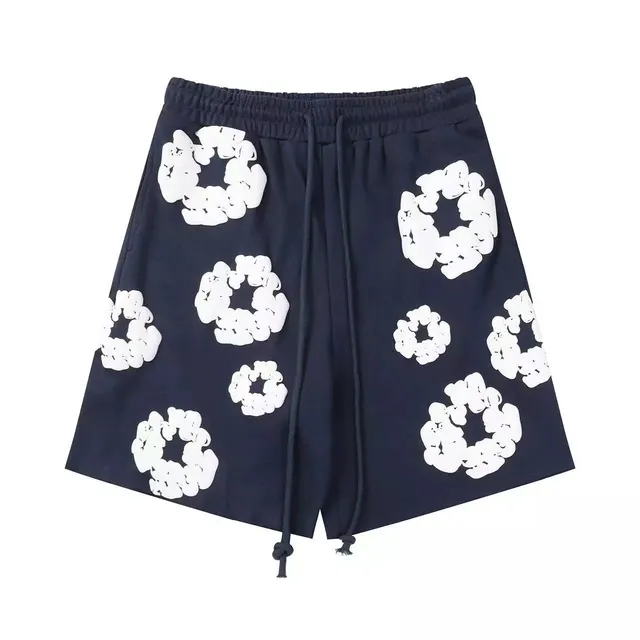 Off-White Printed Shorts Cloud Motif