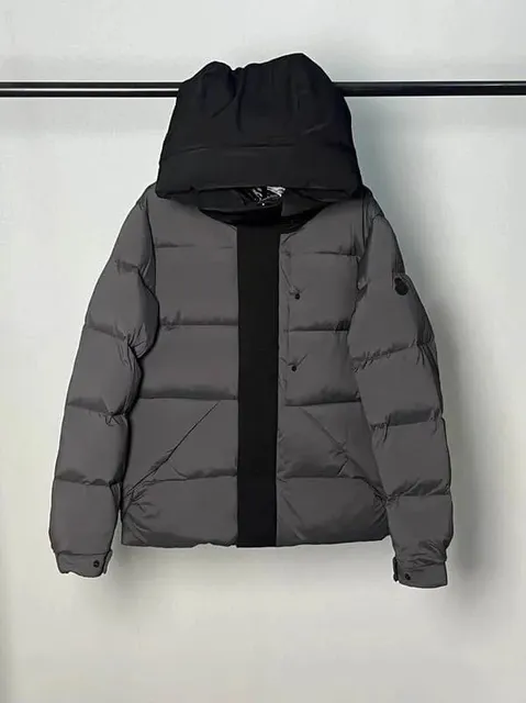 Moncler Puffer Jacket Two-Tone Hooded