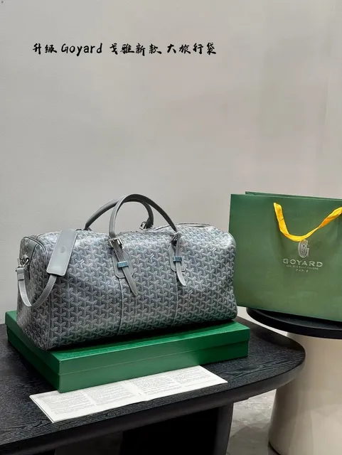 Goyard Saint Louis Duffel Goyardine Canvas