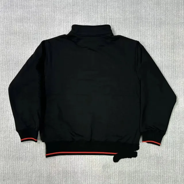Nike Windrunner Jacket Black with Red Trim