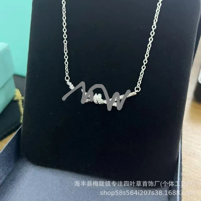 Tiffany & Co. Tiffany T Necklace Pavé Diamond