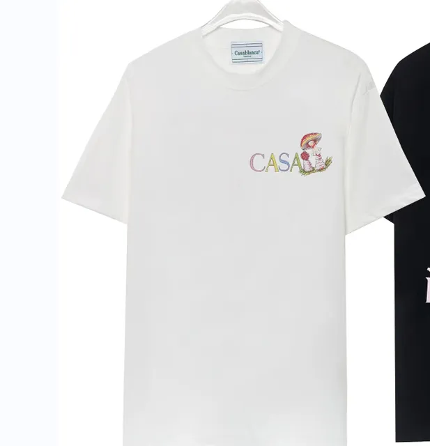 Casablanca T-Shirt Mushroom Graphic