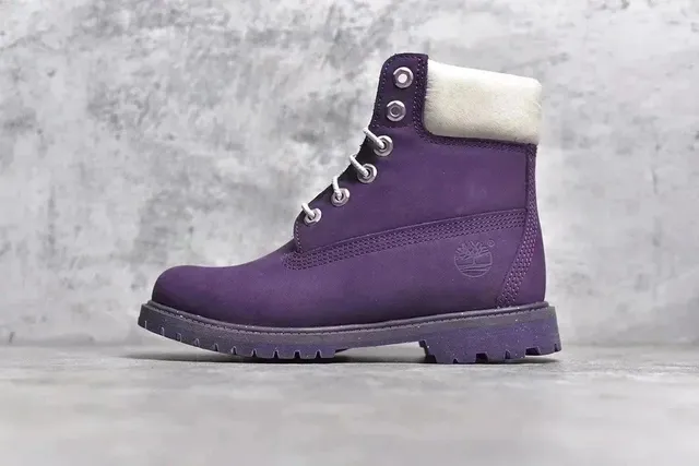 Timberland 6-Inch Premium Boot Purple Suede
