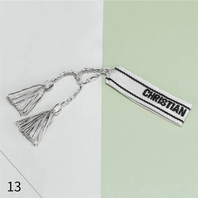 Dior Hangtag Tassel Christian Logo