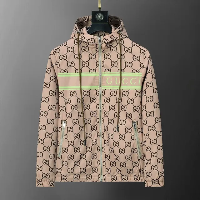 Gucci GG Logo Hooded Jacket