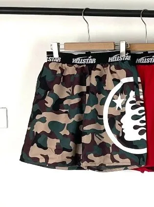 Hellstar Camo Shorts