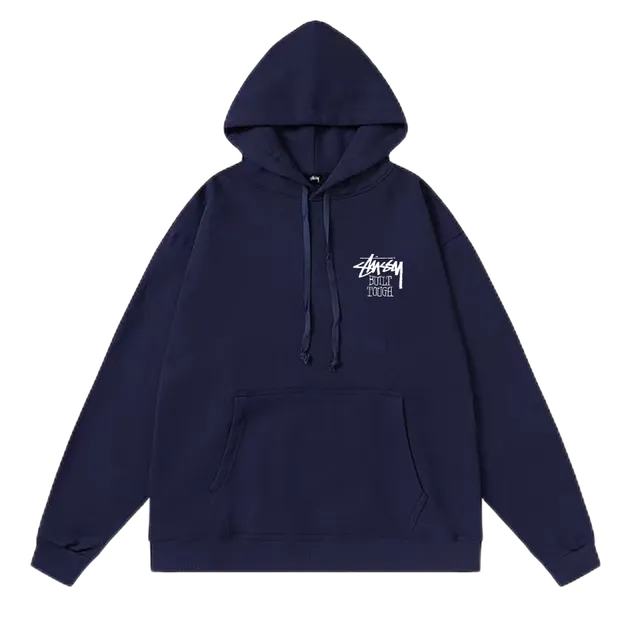 Stüssy Hooded Sweatshirt Built Tough