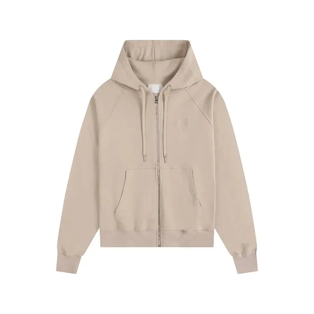 Fear of God Essentials Zip-Up Hoodie Neutral Beige