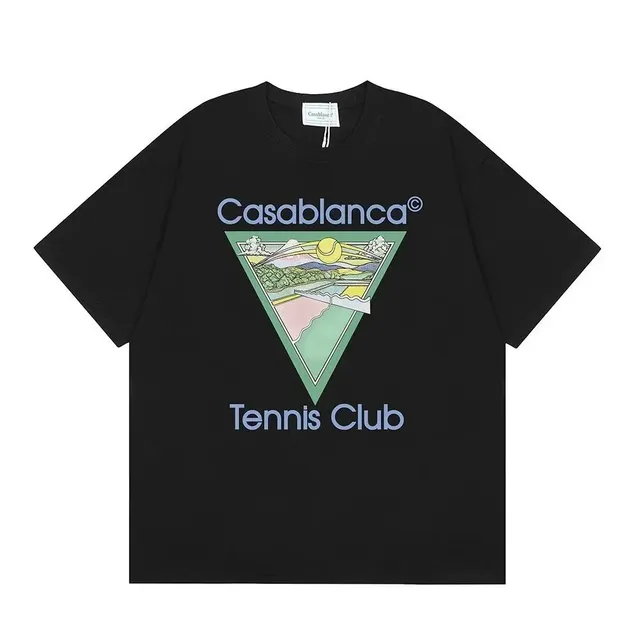 Casablanca Tennis Club Tee Triangle Graphic