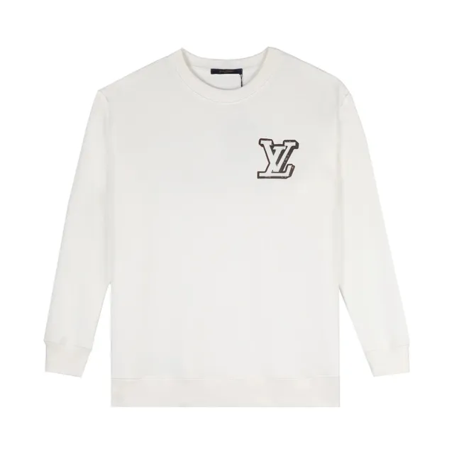 Louis Vuitton Crewneck Sweatshirt LV Logo Patch