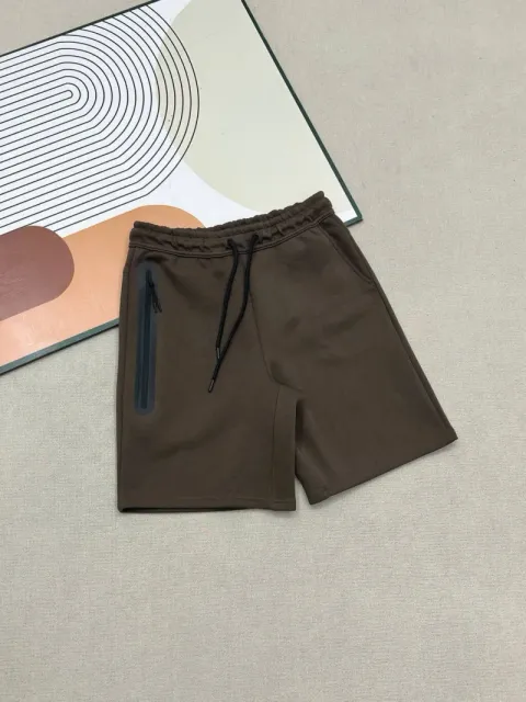 Nike Tech Fleece Shorts Olive Brown