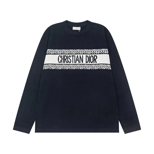 Dior Knit Sweater Logo Band