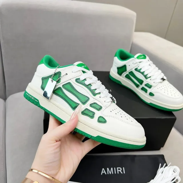 Amiri Bone Sneaker White Green