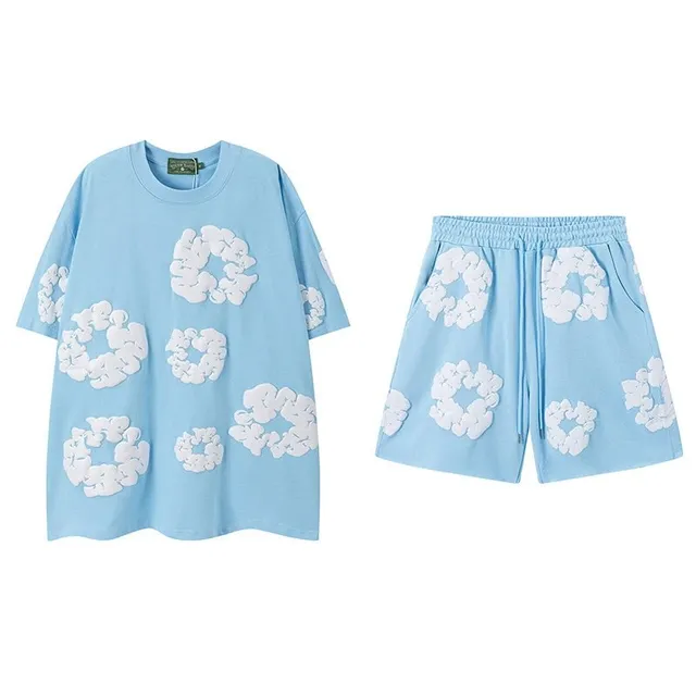 Balenciaga Cloud Print Set Cloud Motif