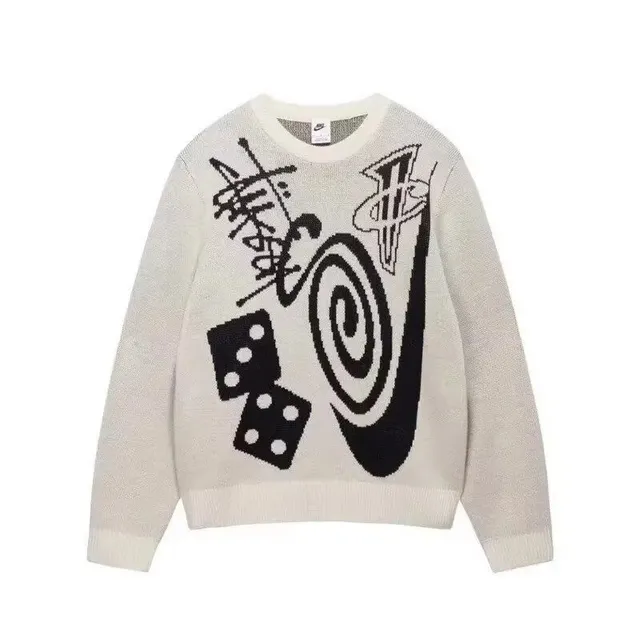 Stüssy Knit Sweater Stussy x Nike Dice Print