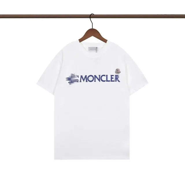 Moncler Logo T-Shirt Pixelated Logo