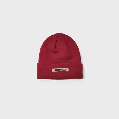 Fear of God Essentials Beanie Essentials Logo Patch