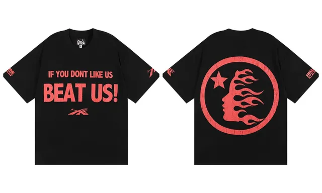 Hellstar Graphic Tee If You Don't Like Us Beat Us