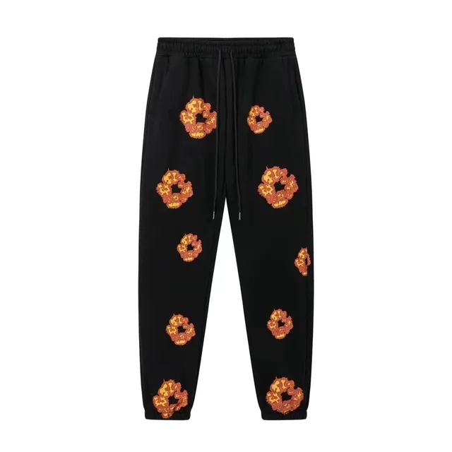 Balenciaga Joggers Flame Print