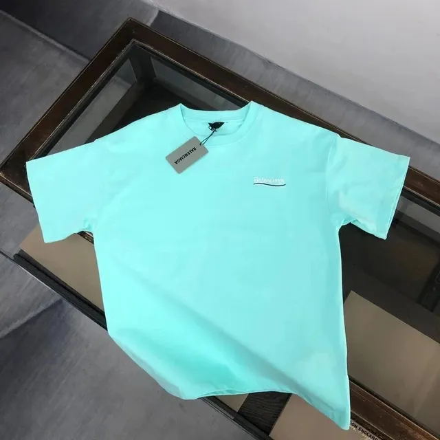 Balenciaga Logo T-Shirt Mint