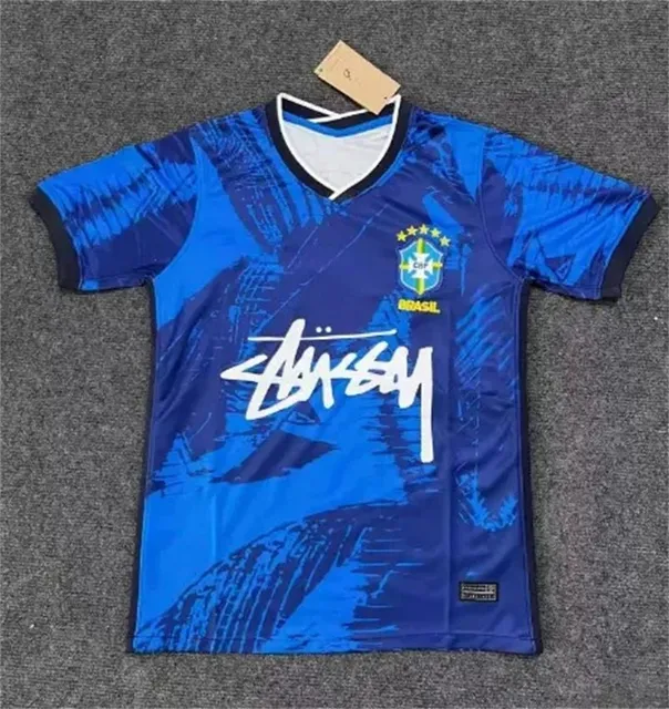 Stüssy × Nike Brazil National Team Jersey Stussy x CBF Collaboration