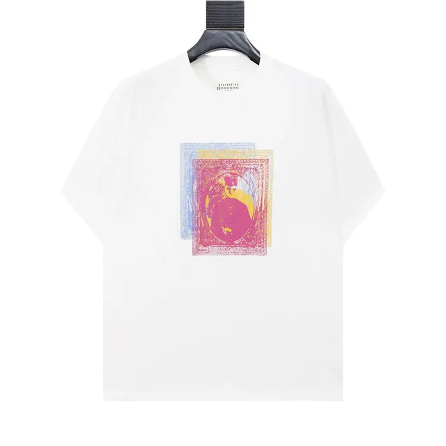 Maison Margiela Graphic T-Shirt Multi-Color Print