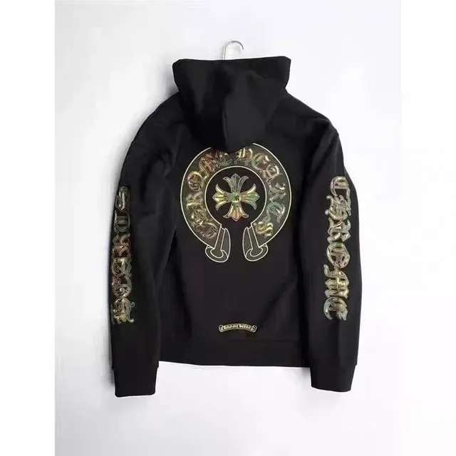 Hoodie Chrome Hearts Logo Print