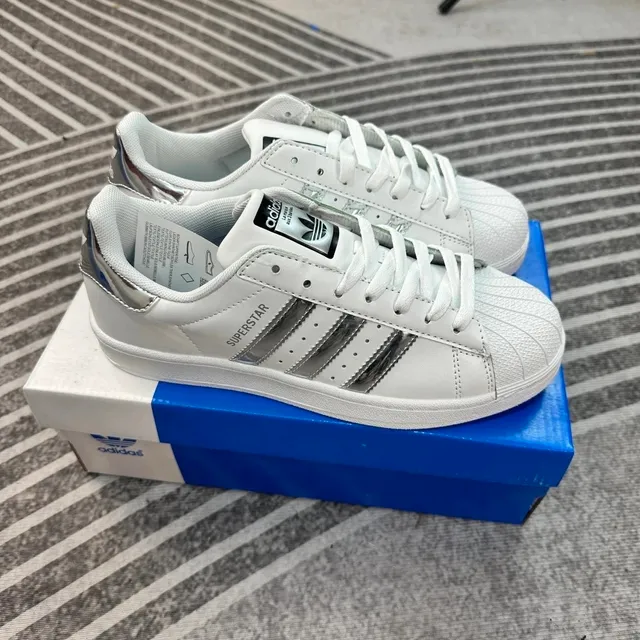 Adidas Superstar Metallic Silver