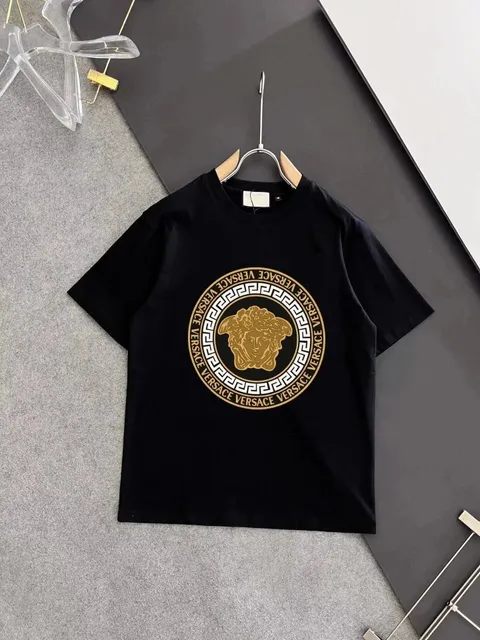 Versace Medusa T-Shirt Gold Medusa Logo