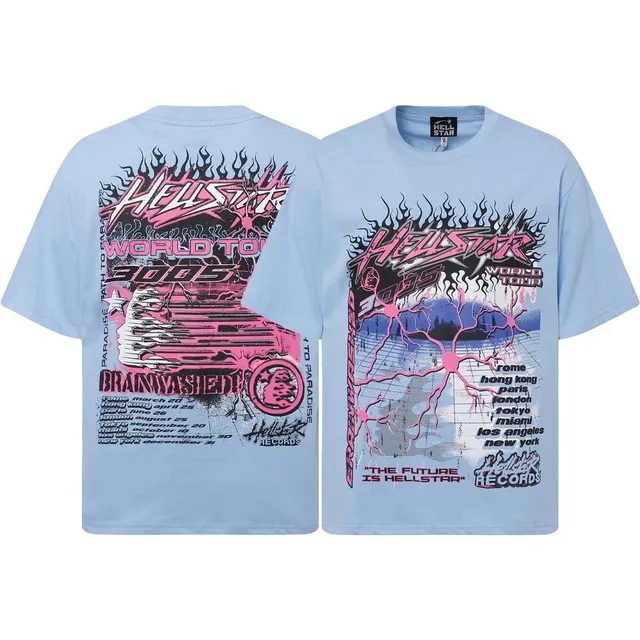 Hellstar World Tour 3005 Tee Brainwashed Graphic