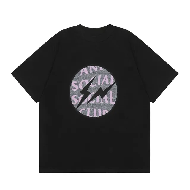Anti Social Social Club Graphic Tee Circle Logo