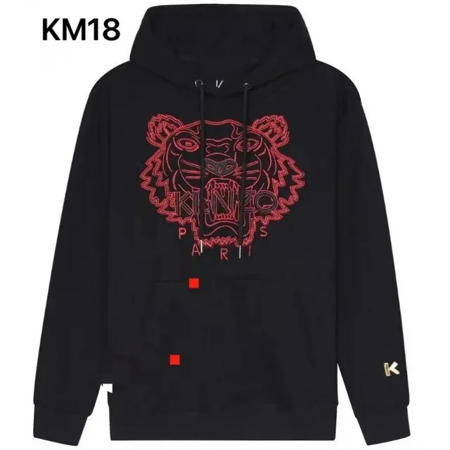 Kenzo Tiger Hoodie Embroidered Tiger