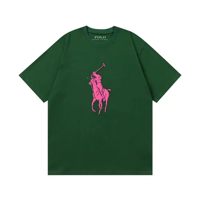 Polo Ralph Lauren Polo Bear Tee Large Pink Pony