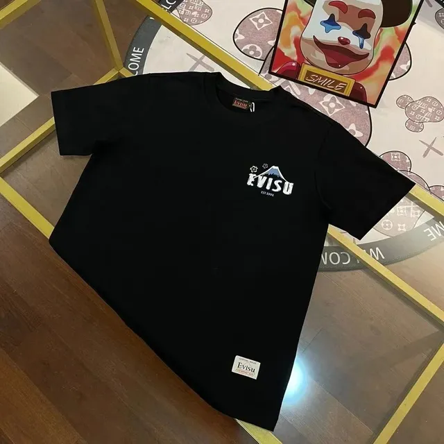 Evisu Graphic Tee Mount Fuji Logo