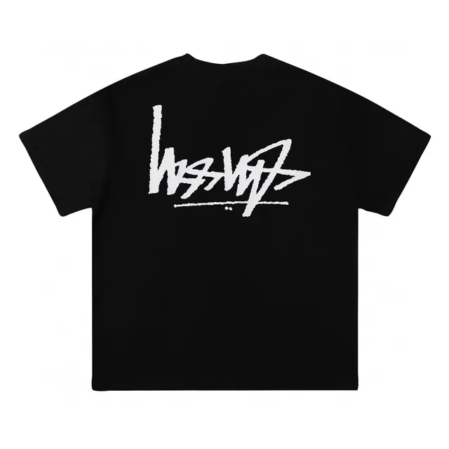 Stüssy Logo Tee White Script