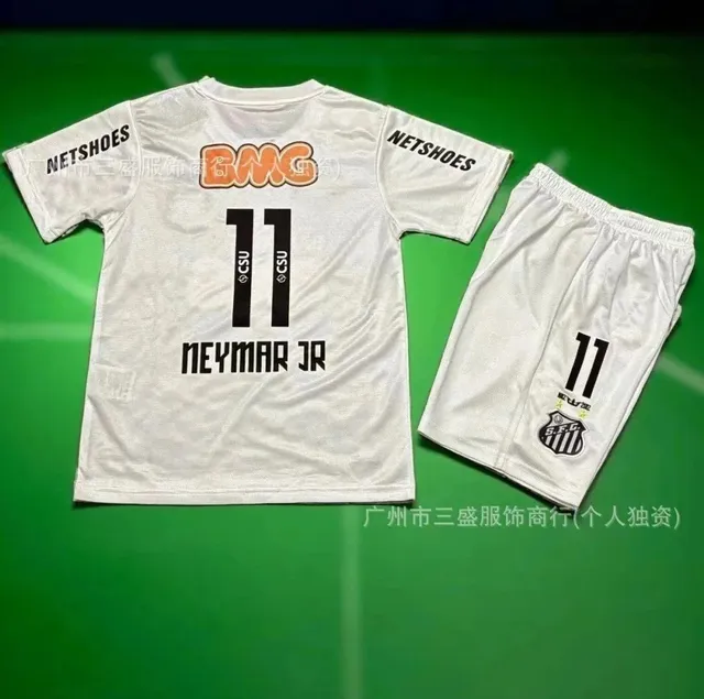 Santos FC Home Kit Neymar Jr #11