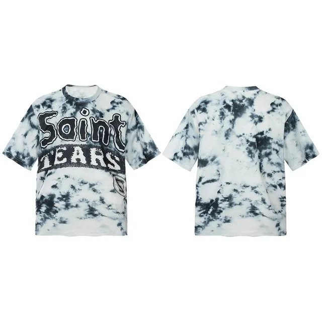 Saint Laurent T-Shirt Tie-Dye