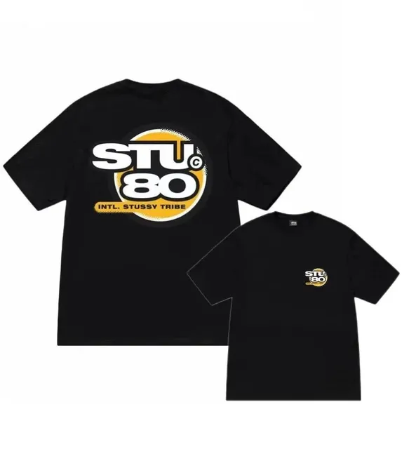 Stüssy × Corteiz Graphic T-Shirt STU80 Intl. Stussy Tribe