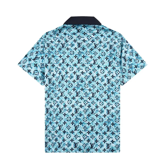 Louis Vuitton Short-Sleeve Shirt Monogram Watercolor