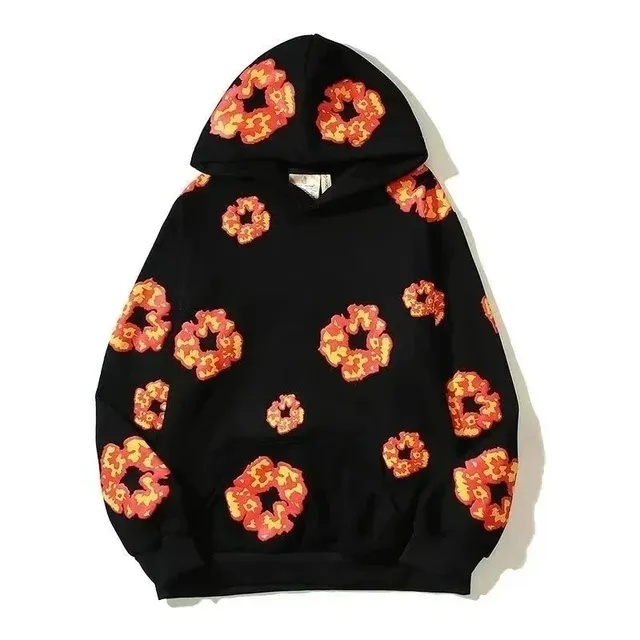 Balenciaga Hoodie Floral Print