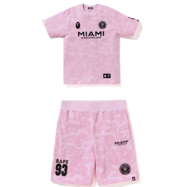 BAPE × Inter Miami Miami FC Kit Pink Camo