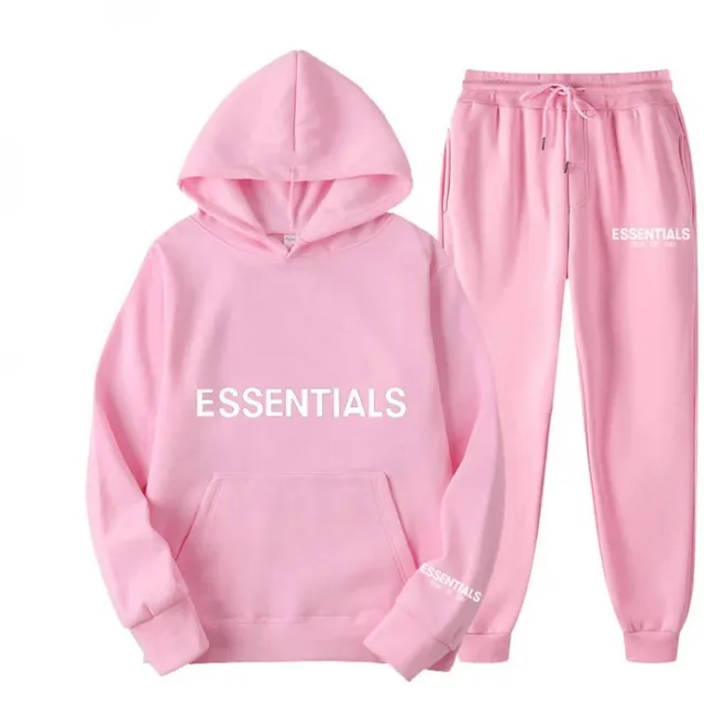 Fear of God Essentials Hoodie and Joggers Set Essentials Logo