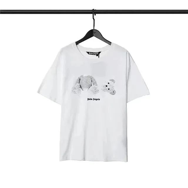 Palm Angels Graphic Tee Bear Print