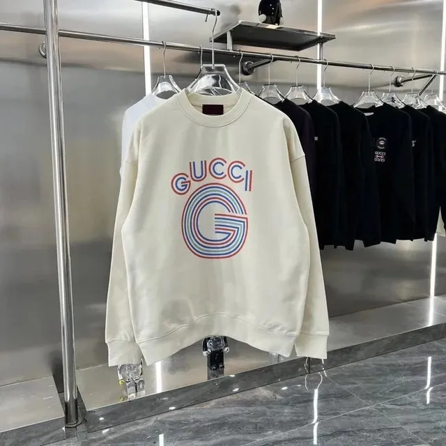 Gucci Crewneck Sweatshirt Multicolor Logo Print