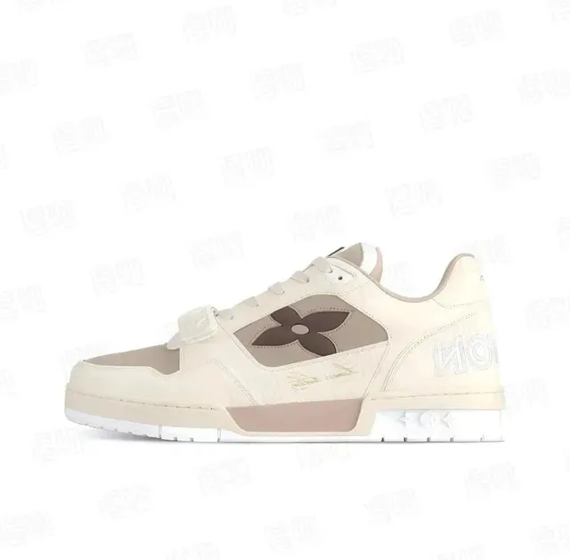 Louis Vuitton LV Trainer Monogram Flower