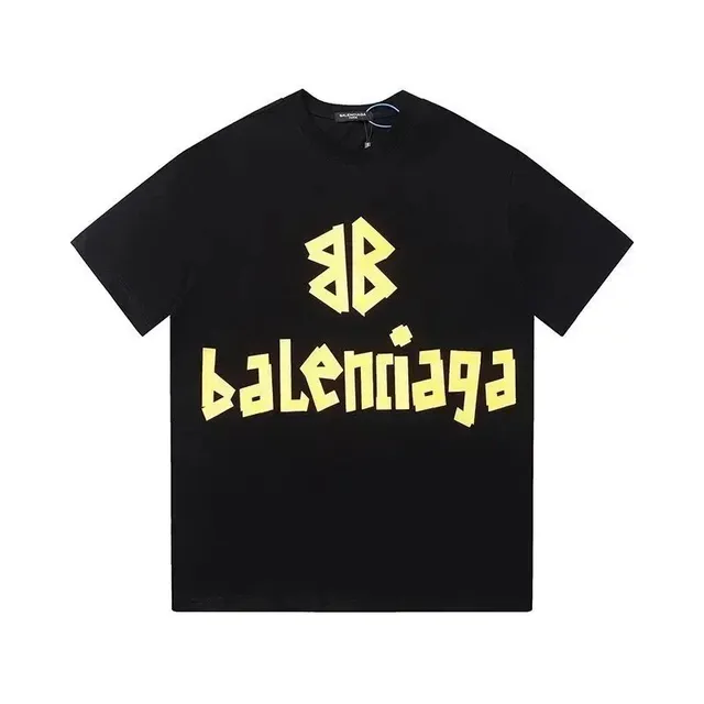 Balenciaga Logo T-Shirt BB Print