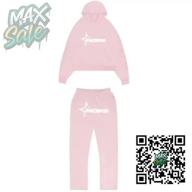 Corteiz Hoodie and Joggers Set Star Logo
