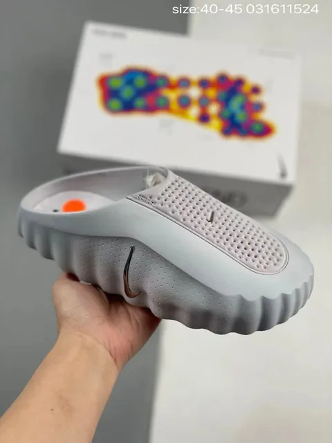 Nike Mayfly Woven Mule Light Grey