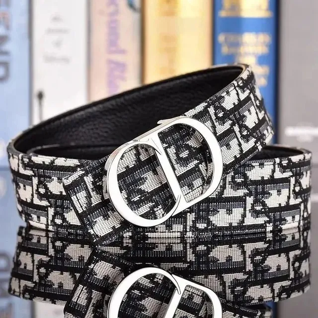 Dior Oblique Belt Monogram Canvas