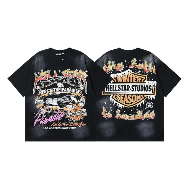 Graphic Tee Hellstar Studios Paradise Print